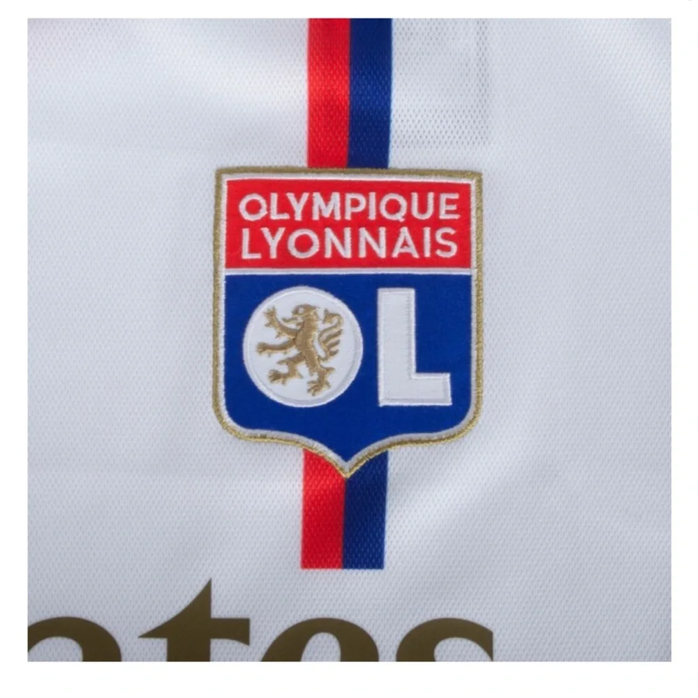 Adidas Olympique Lyon Home Jersey‎ 2023-2024 Large White New With Tags